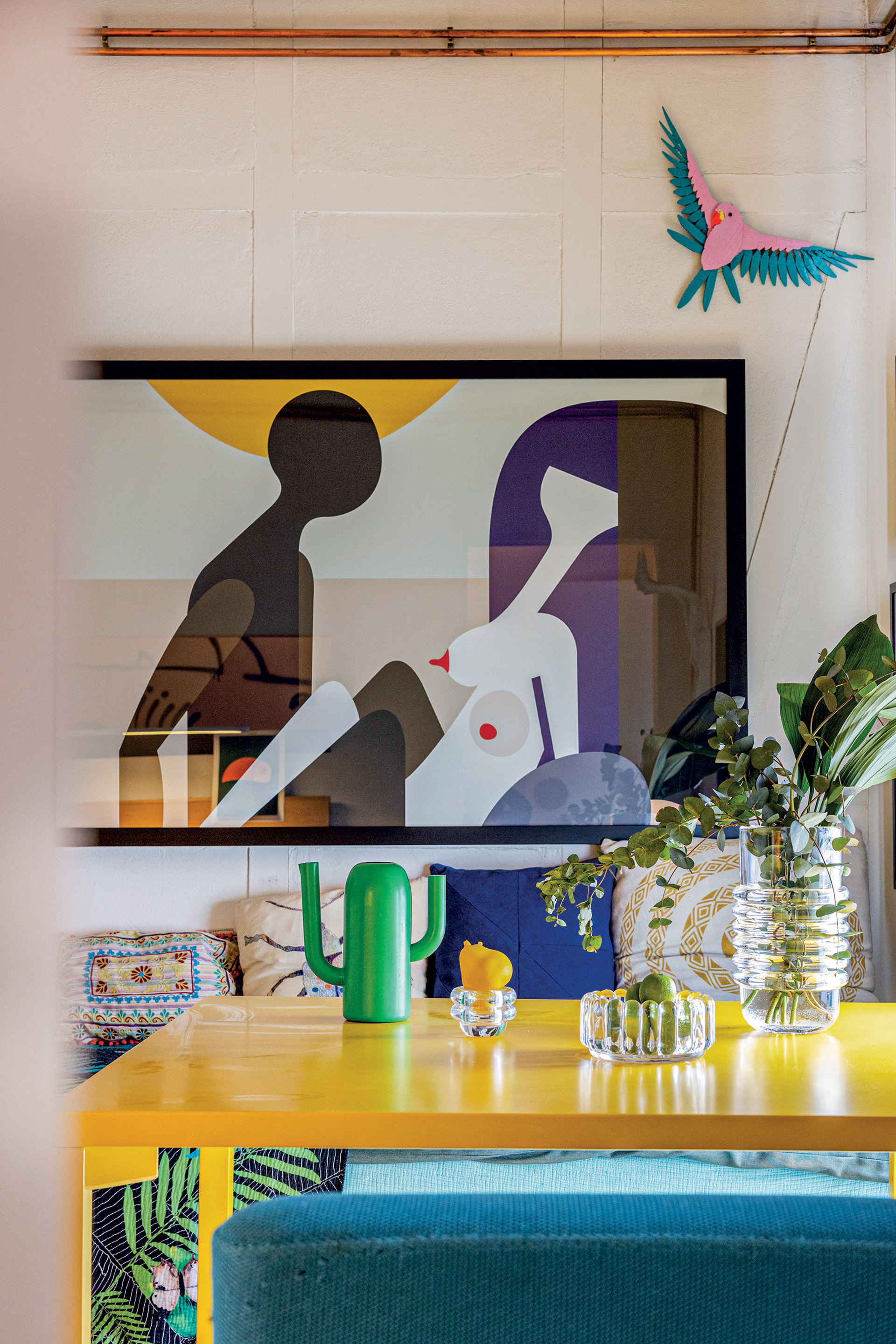 Ενα φωτεινό, χαρούμενο σπίτι στη Θεσσαλονίκη-4