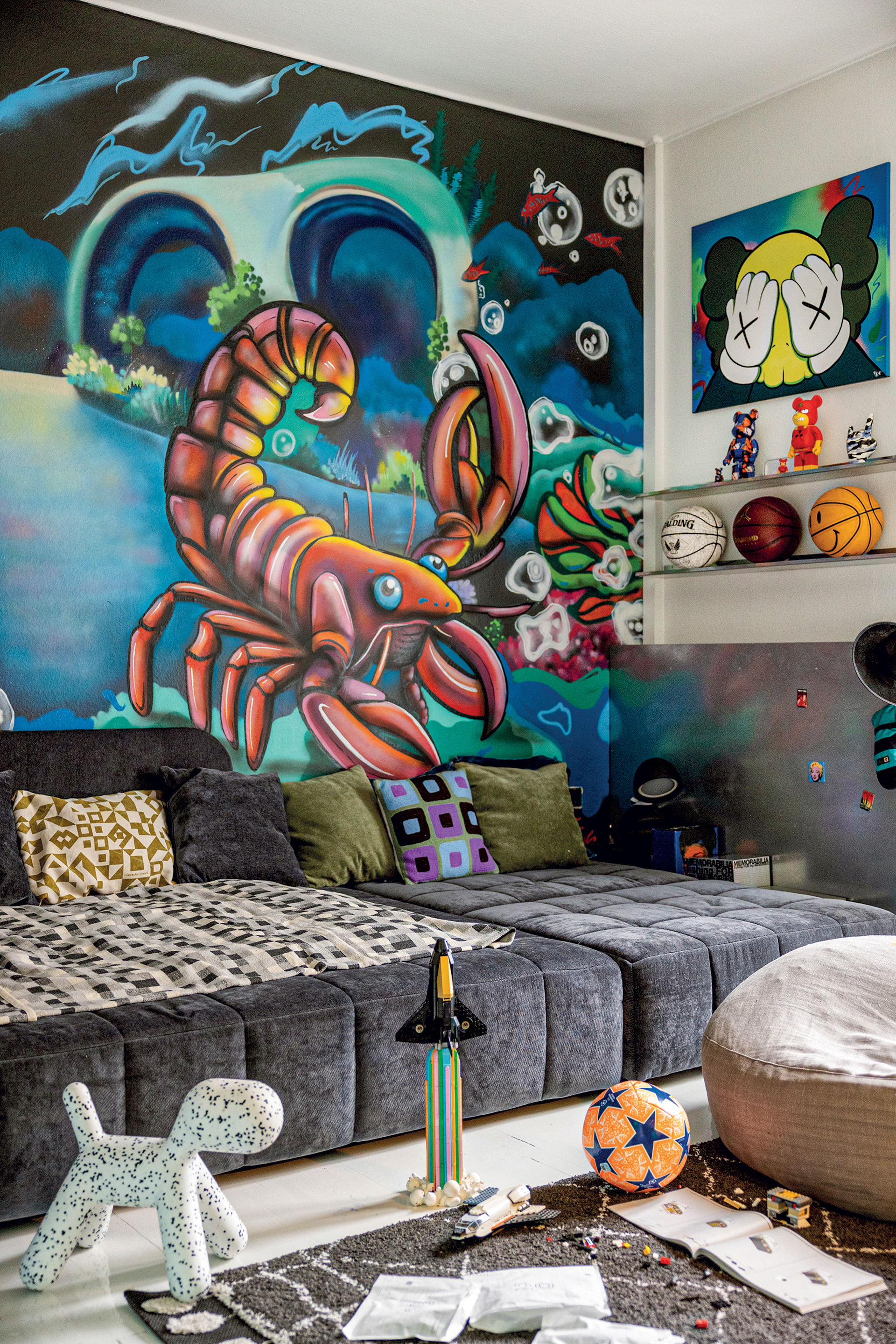 Ενα φωτεινό, χαρούμενο σπίτι στη Θεσσαλονίκη-5