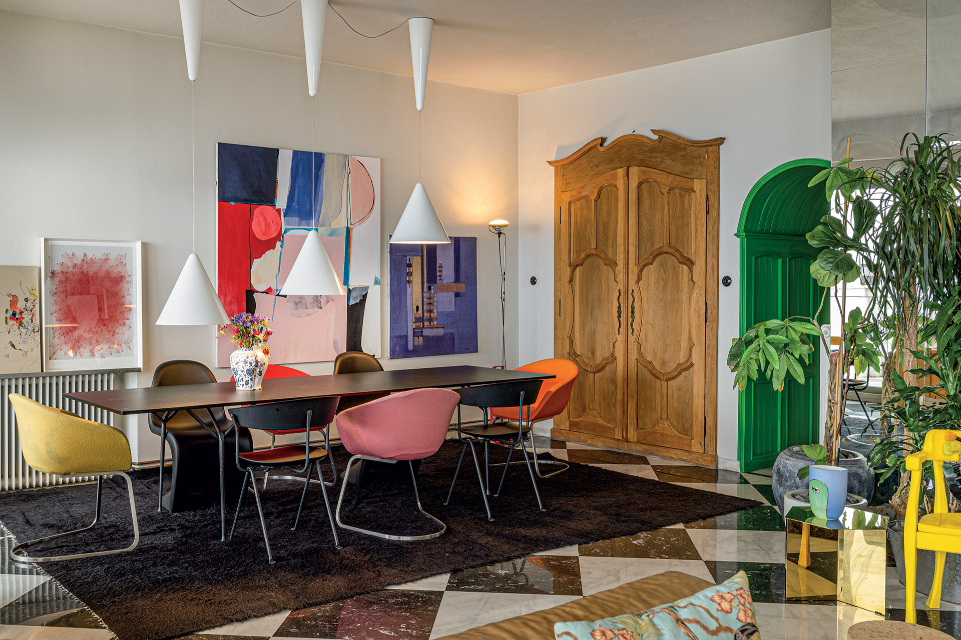 Ενα φωτεινό, χαρούμενο σπίτι στη Θεσσαλονίκη-2