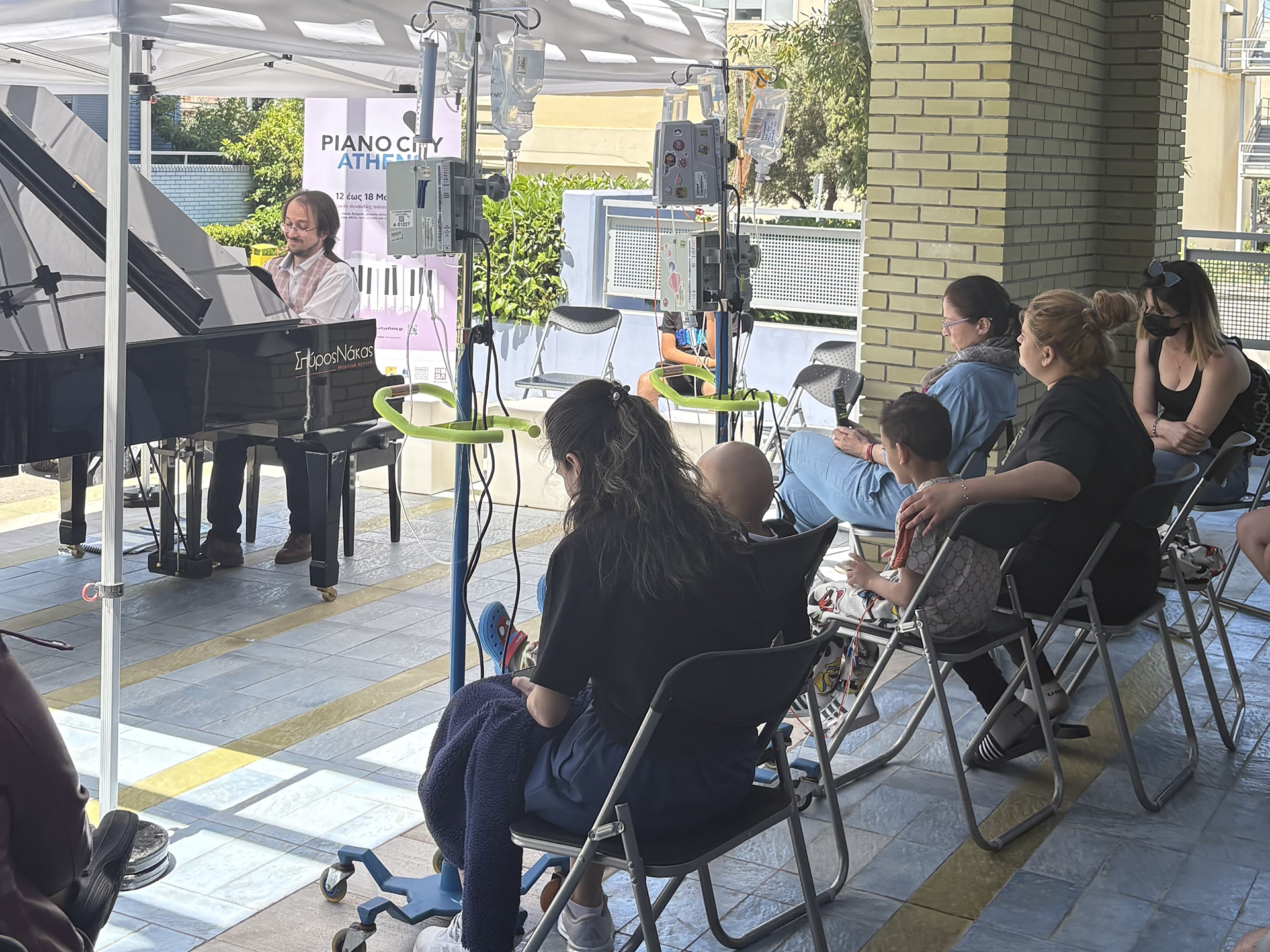 Το πιάνο που άνοιξε τα παράθυρα της Ογκολογικής του Παίδων-1