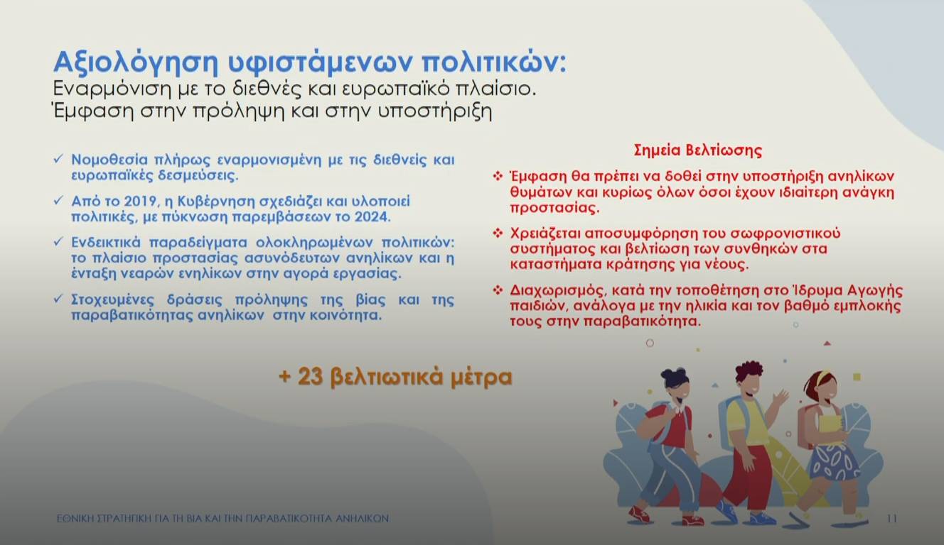 Τι περιλαμβάνει η εθνική στρατηγική για τη βία των ανηλίκων – Τα νέα μέτρα-5