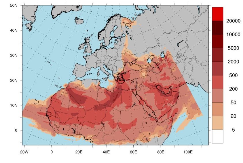 «Ασφυξία» στην Κρήτη από την αφρικανική σκόνη – Εικόνες-2