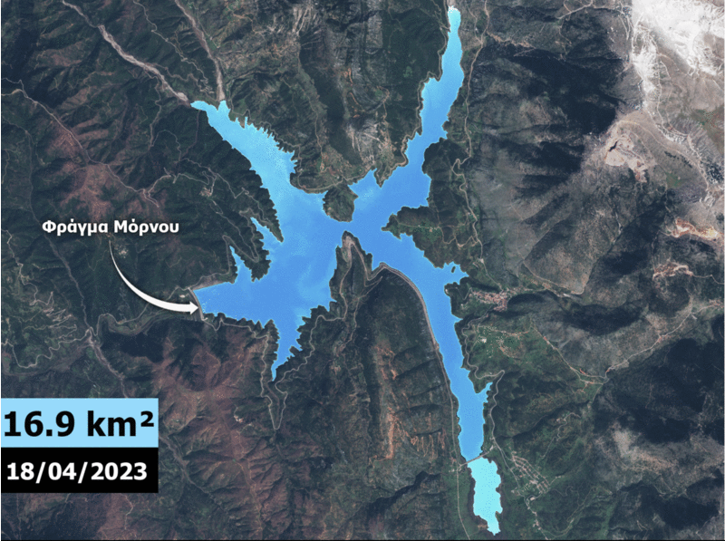 «Εχουμε νερό για 2,5 χρόνια» – Σοκάρουν οι δορυφορικές φωτογραφίες από τον Μόρνο-6