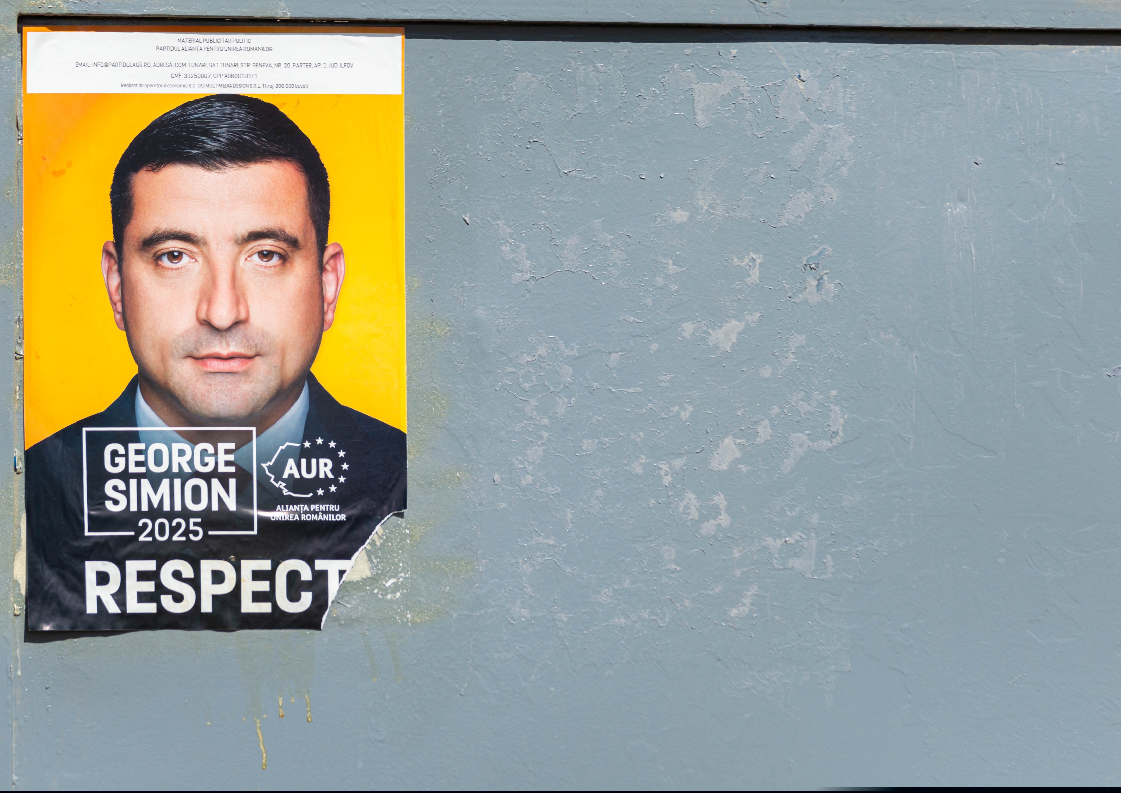 Ζορζ Σιμιόν: Ο «Ρουμάνος Τραμπ» στον προθάλαμο της προεδρίας-1