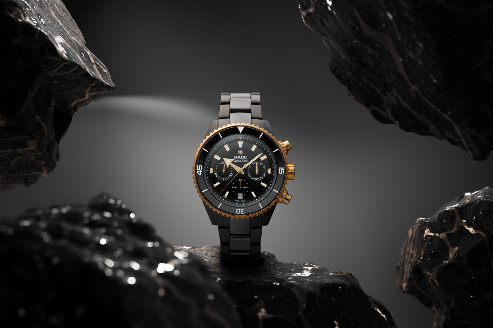 Captain Cook High-Tech Ceramic Chronograph-2