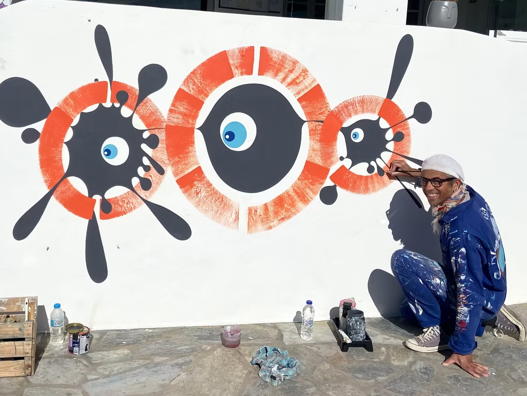 Ο Γάλλος ζωγράφος που ζει στην Κίμωλο-2