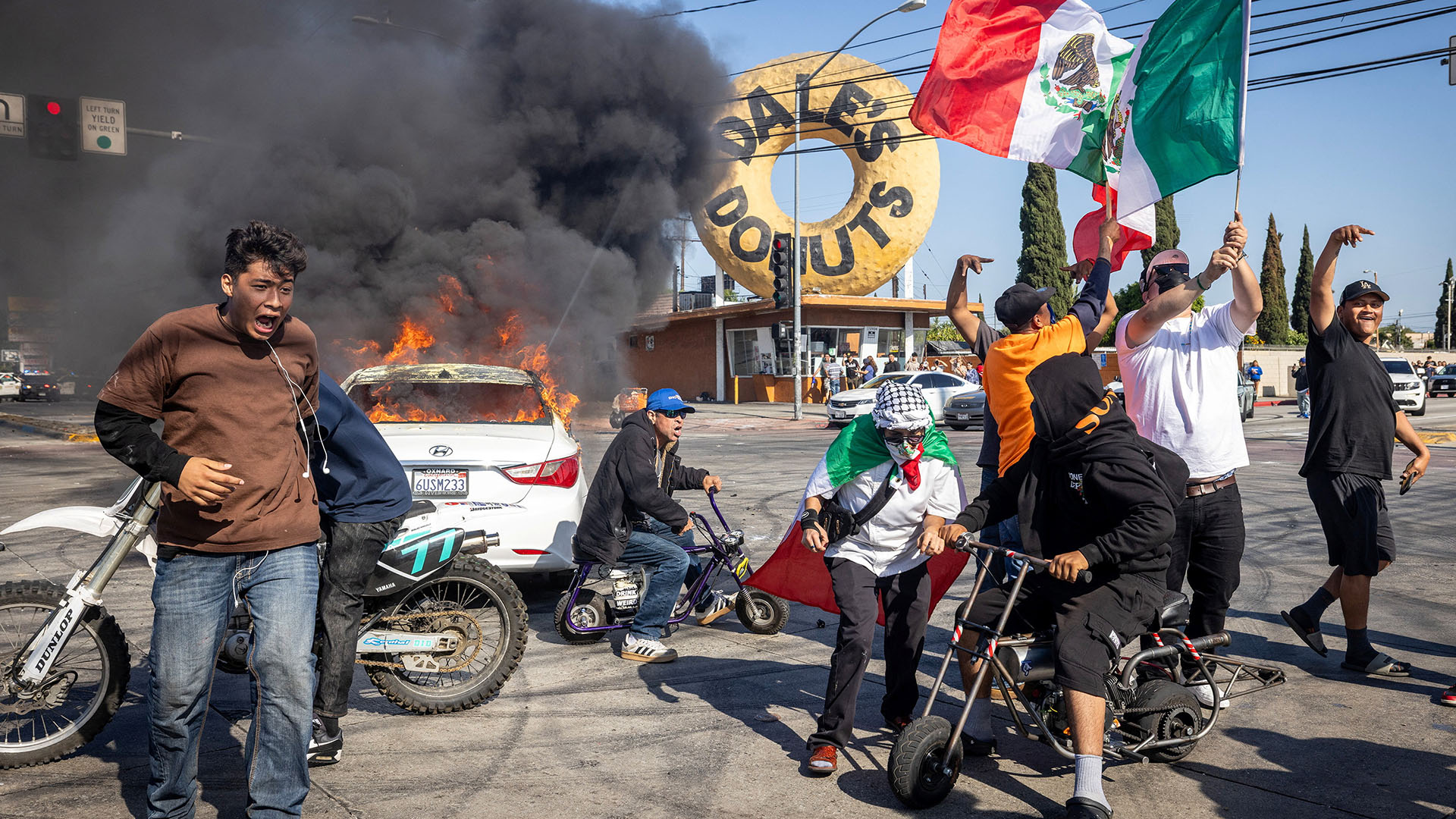 Ταραχές στο Λος Αντζελες: Πώς ο Τραμπ μπορεί να αξιοποιήσει τις δυνάμεις της εθνοφρουράς-1