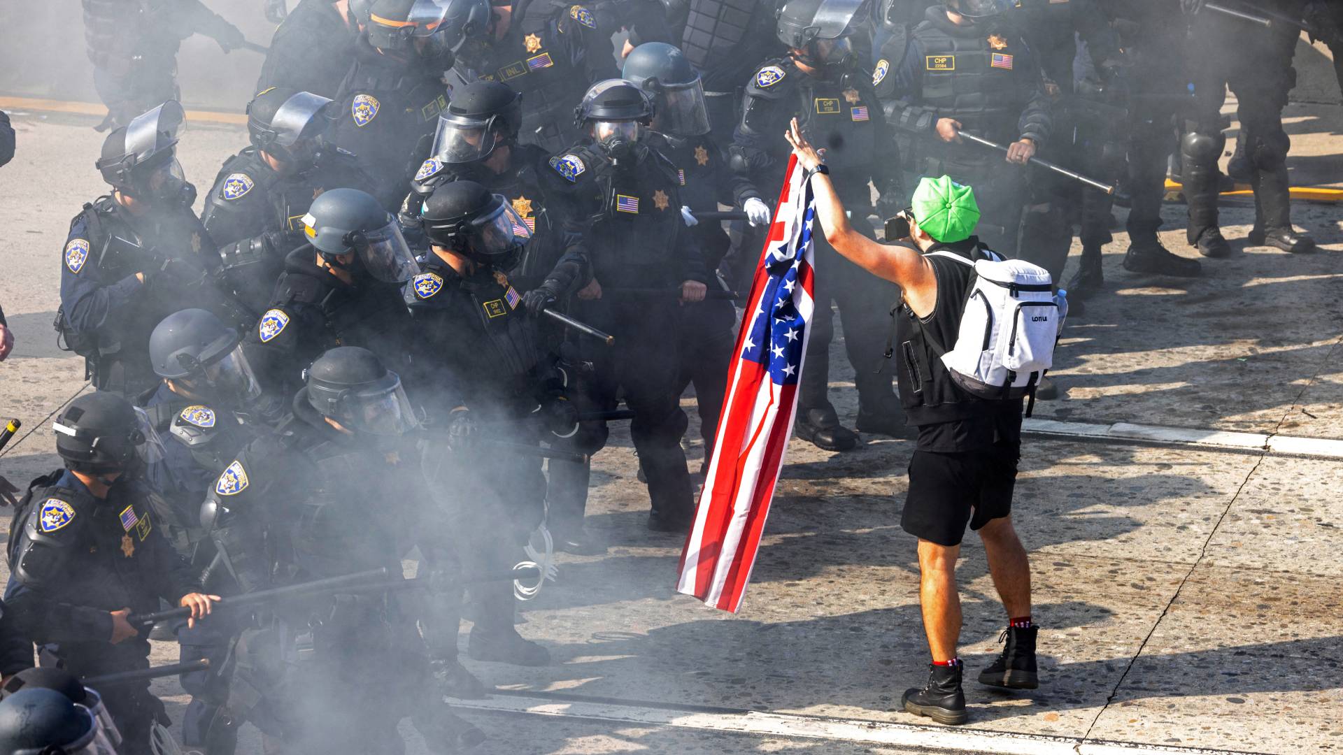 Λος Αντζελες: Τρίτη ημέρα διαδηλώσεων κατά των συλλήψεων μεταναστών-3