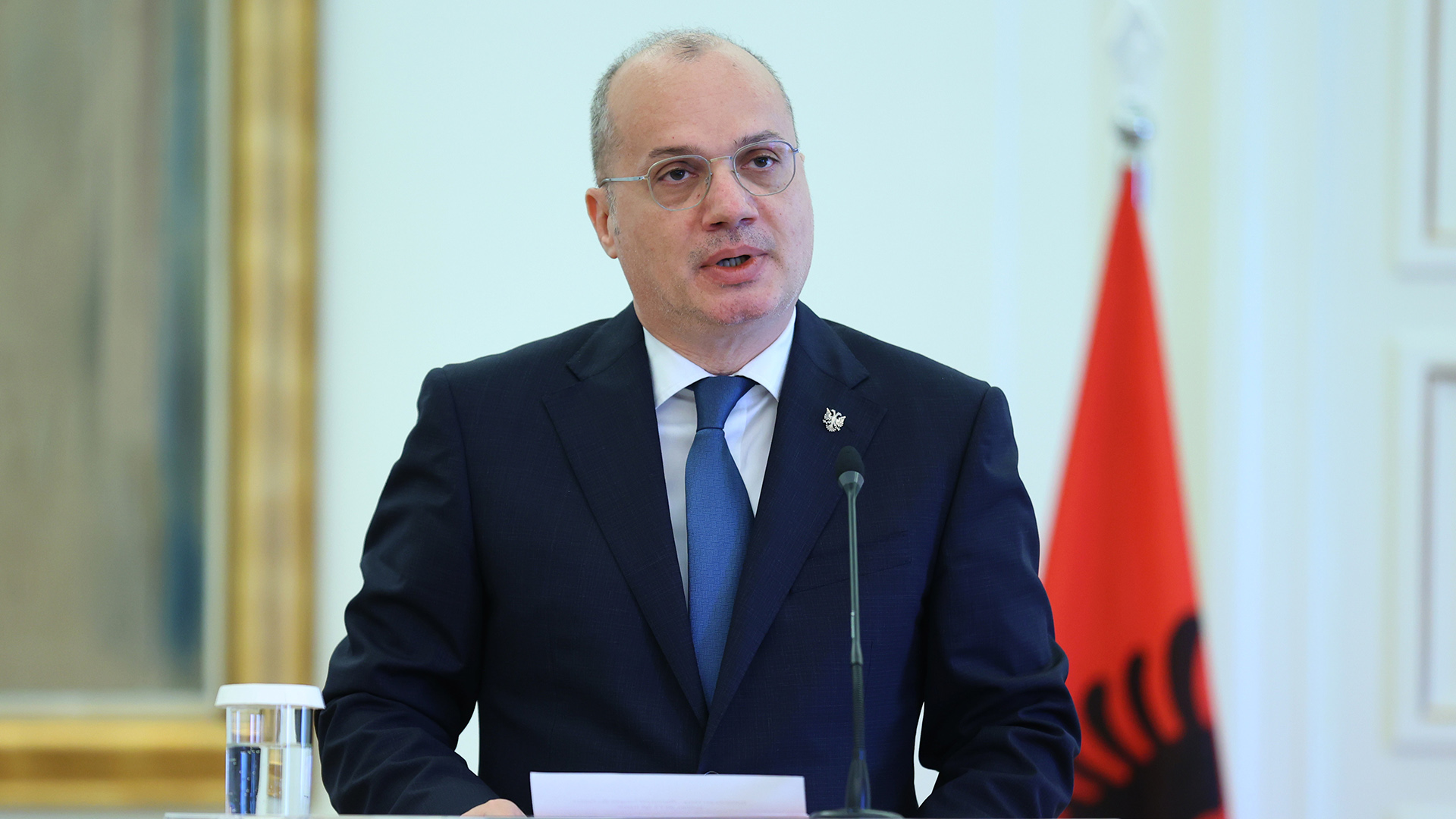 Γεραπετρίτης: Συνάντηση με τον ΥΠΕΞ της Αλβανίας – «Σκιές που τάραξαν τις σχέσεις των δύο χωρών θα πρέπει να εκλείψουν»-2