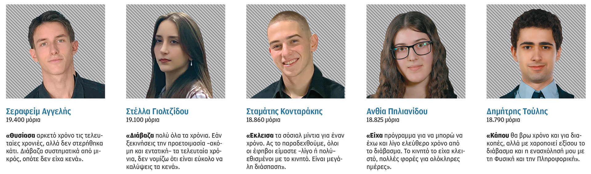 Πανελλαδικές εξετάσεις: Πώς πετύχαμε; Αφήσαμε το κινητό στην άκρη-1