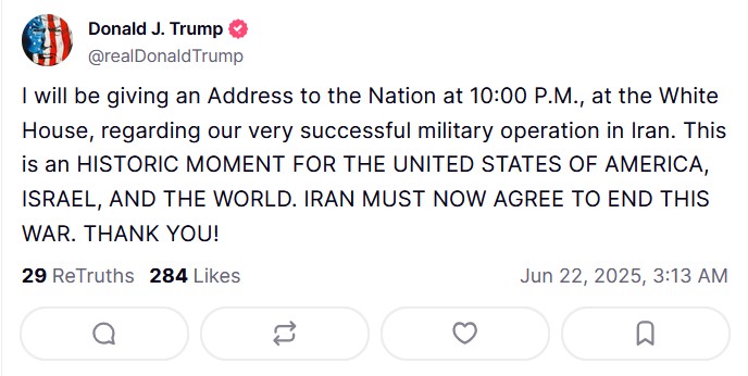 Αμερικανικοί βομβαρδισμοί σε τρεις πυρηνικές εγκαταστάσεις του Ιράν-3