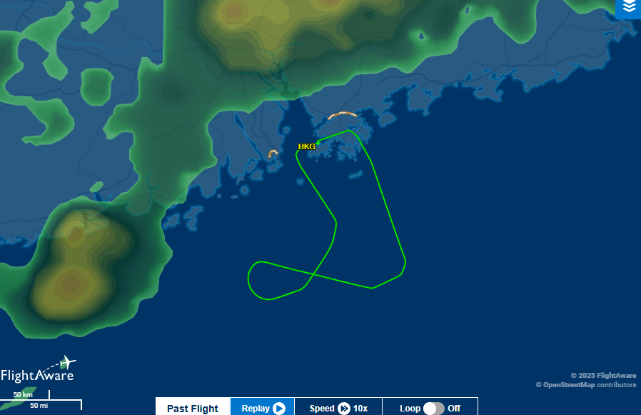 Boeing της Air India επέστρεψε στο Χονγκ Κονγκ λόγω «τεχνικού προβλήματος»-1