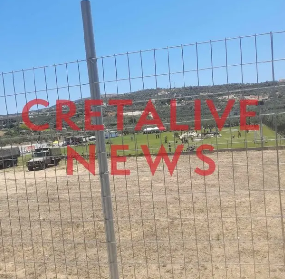 Ρέθυμνο: Ξεστήνουν τις σκηνές για τους 501 μετανάστες του Τσεσμέ-1