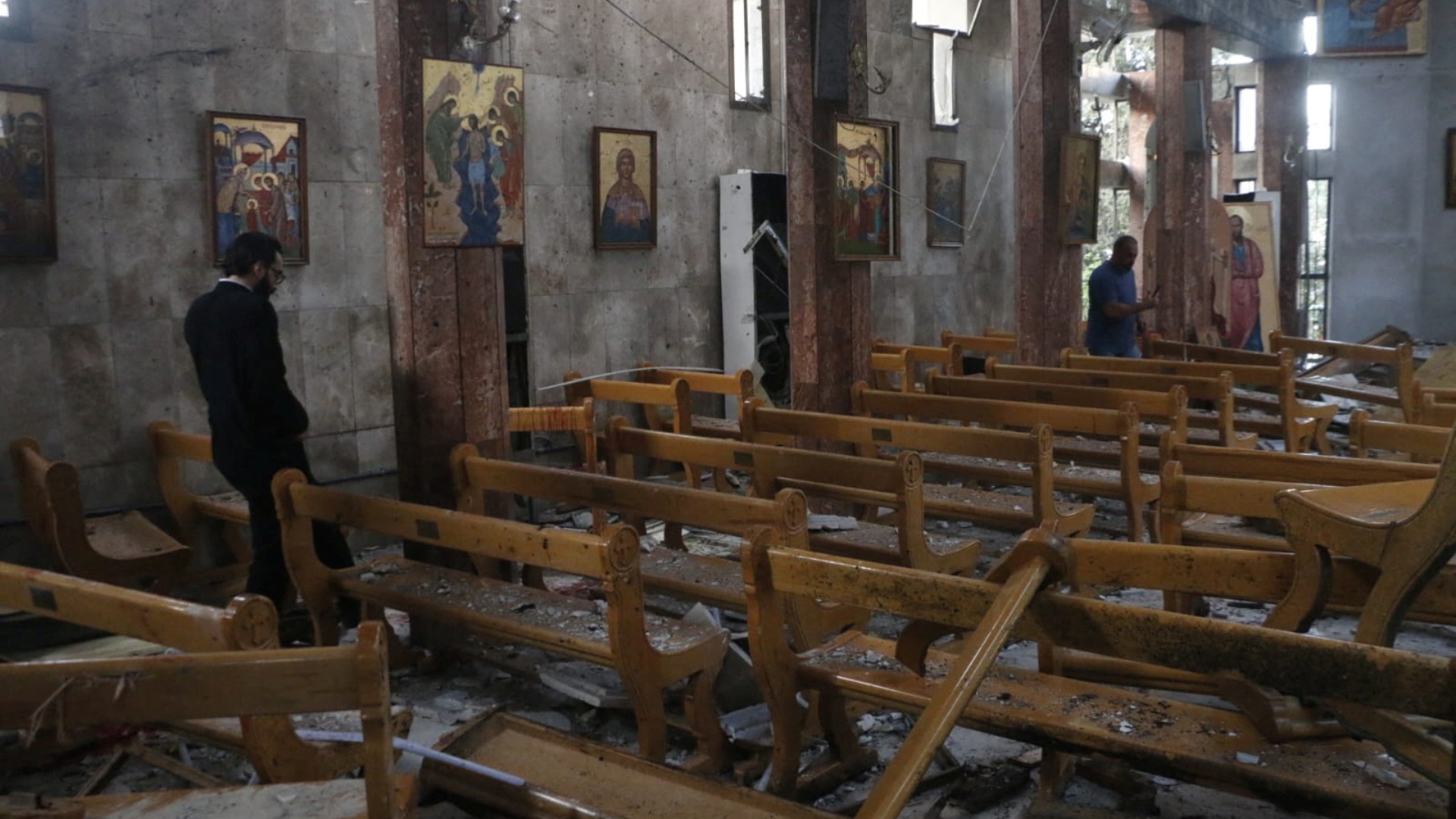 Συρία: Tρομοκρατική επίθεση σε ελληνορθόδοξη εκκλησία – Ανατινάχθηκε βομβιστής-3