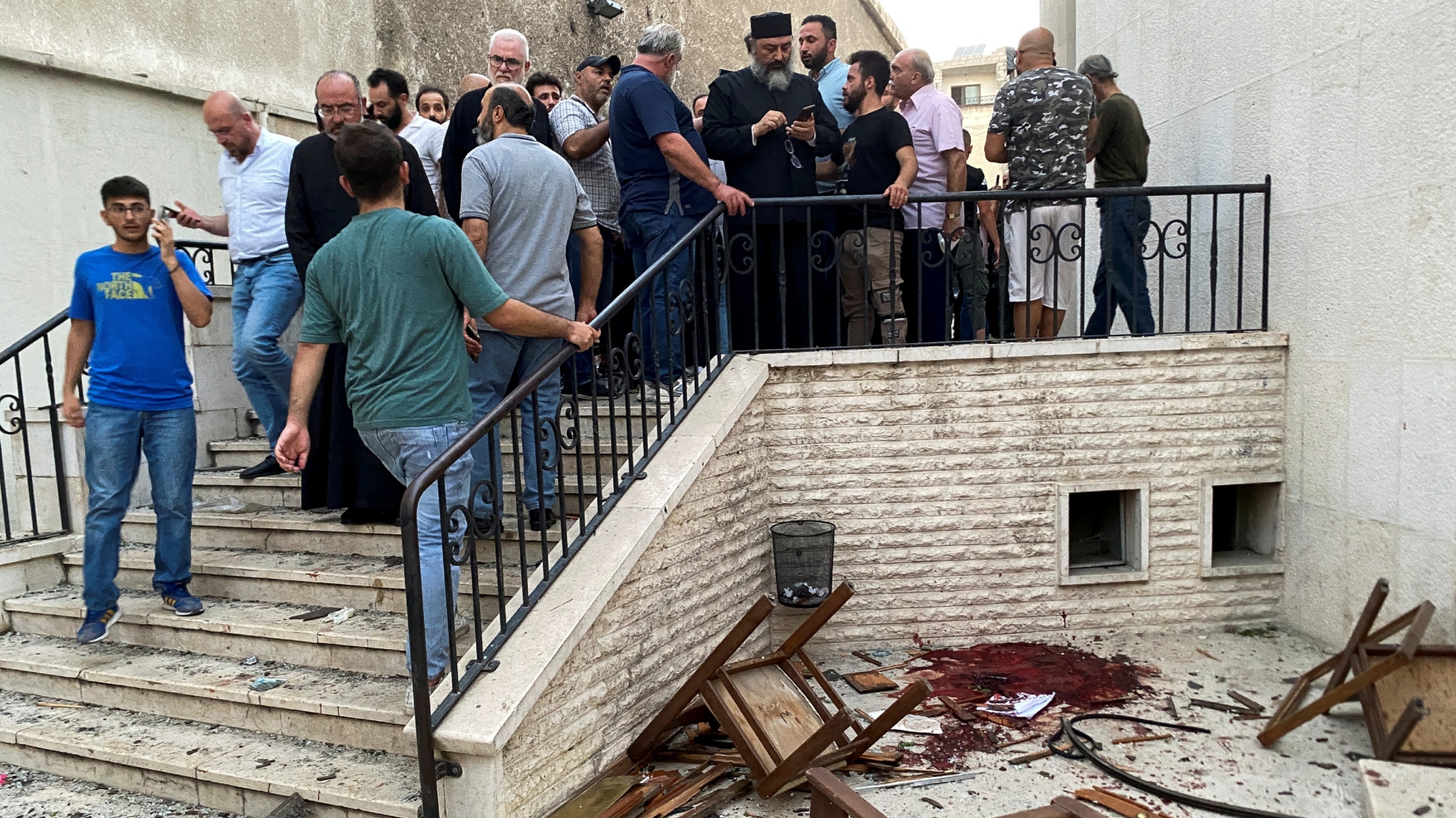 Συρία: Tρομοκρατική επίθεση σε ελληνορθόδοξη εκκλησία – Ανατινάχθηκε βομβιστής-2