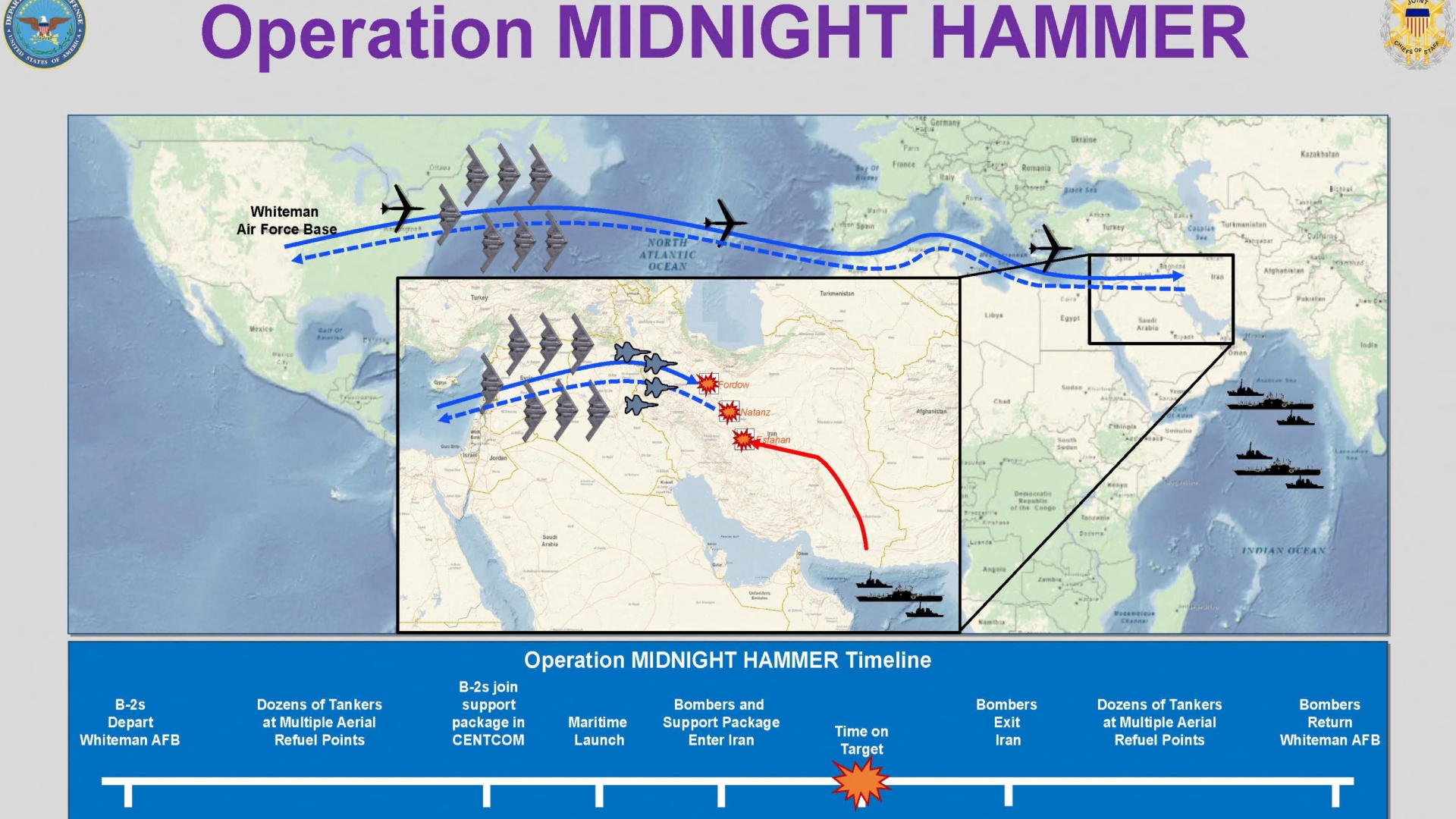 Επίθεση στο Ιράν: Το «σφυρί του μεσονυκτίου» και οι αντιφάσεις Τραμπ-2