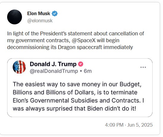 Μετρούν απώλειες Τραμπ και Μασκ: Το χρονικό της σύγκρουσης και η επόμενη ημέρα-10