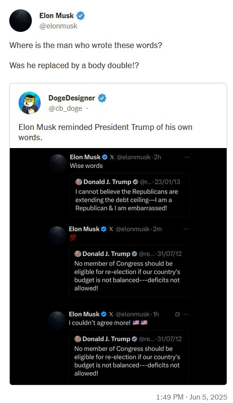 Μετρούν απώλειες Τραμπ και Μασκ: Το χρονικό της σύγκρουσης και η επόμενη ημέρα-4