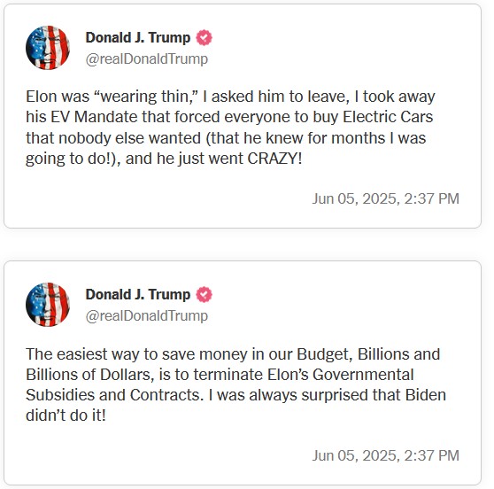 Μετρούν απώλειες Τραμπ και Μασκ: Το χρονικό της σύγκρουσης και η επόμενη ημέρα-6