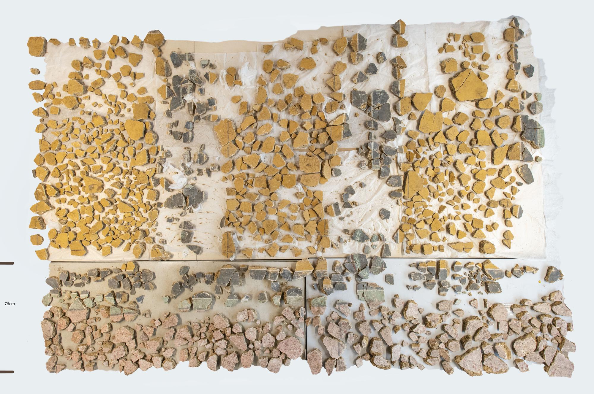 «Το πιο δύσκολο παζλ στον κόσμο»: Αρχαιολόγοι συναρμολόγησαν ρωμαϊκή νωπογραφία 1.800 χρόνων-1