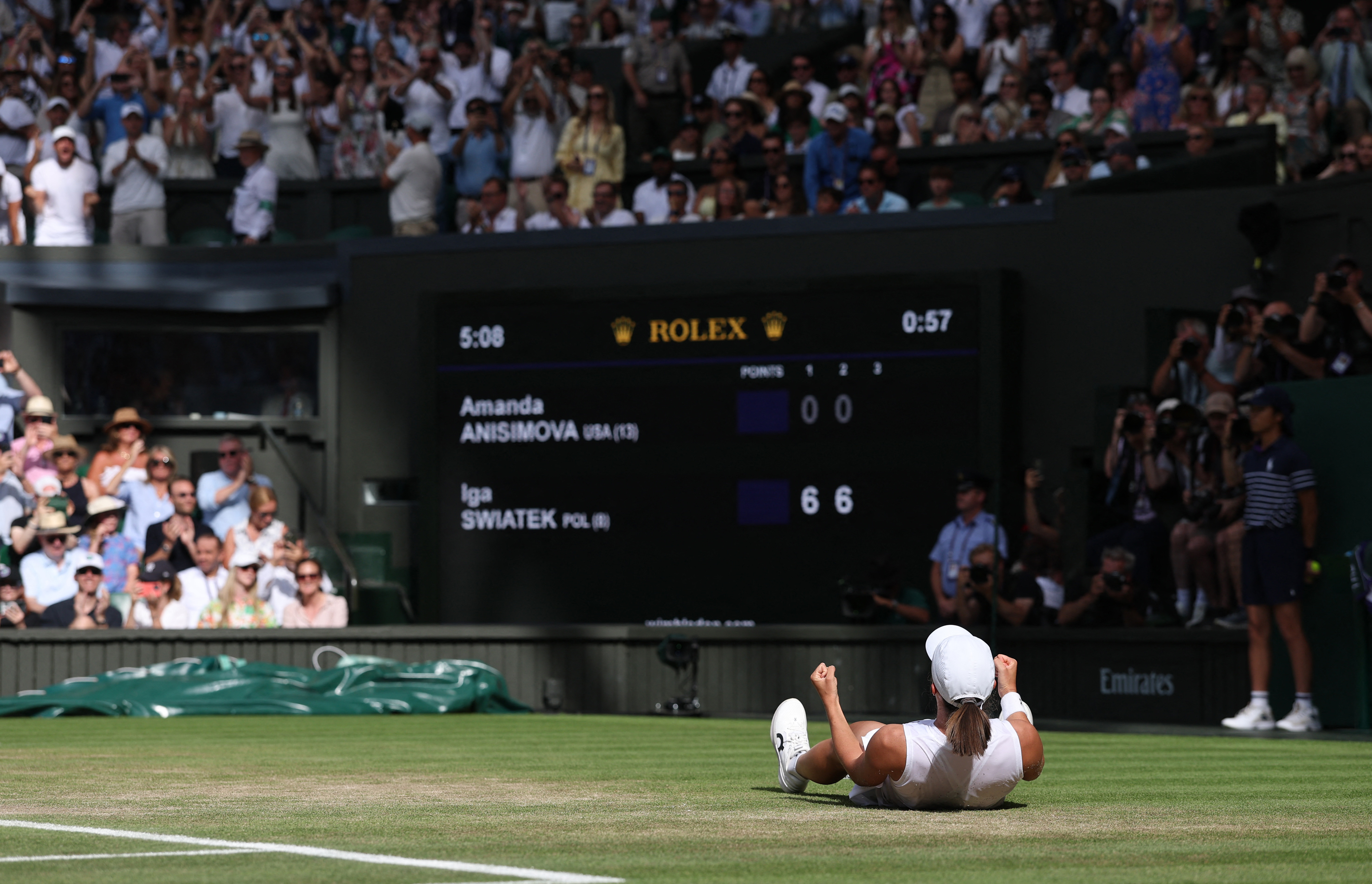 Ιγκα Σβιάτεκ: Kέρδισε το Wimbledon γράφοντας Ιστορία-1