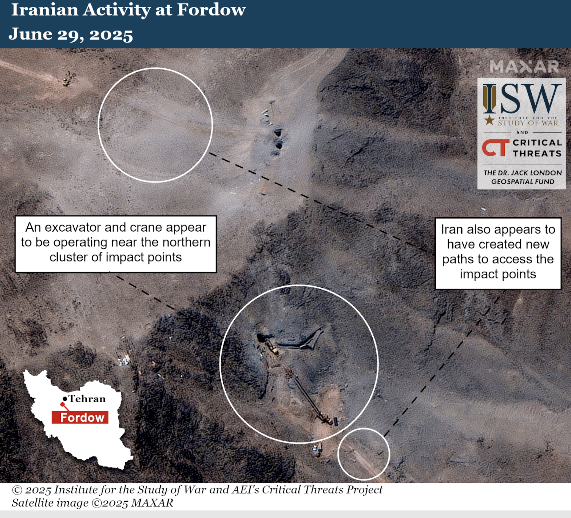 Ιράν: Ξεκίνησαν εργασίες επισκευής στις πυρηνικές εγκαταστάσεις του Φορντό (φωτο)-2