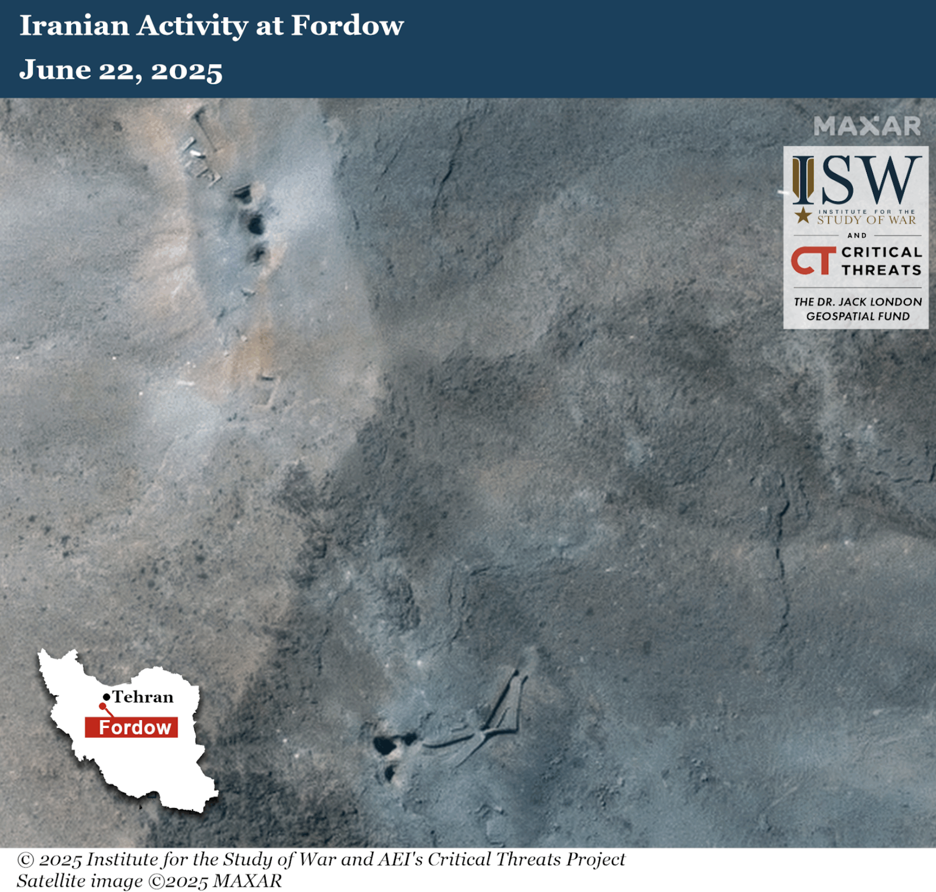 Ιράν: Ξεκίνησαν εργασίες επισκευής στις πυρηνικές εγκαταστάσεις του Φορντό (φωτο)-1