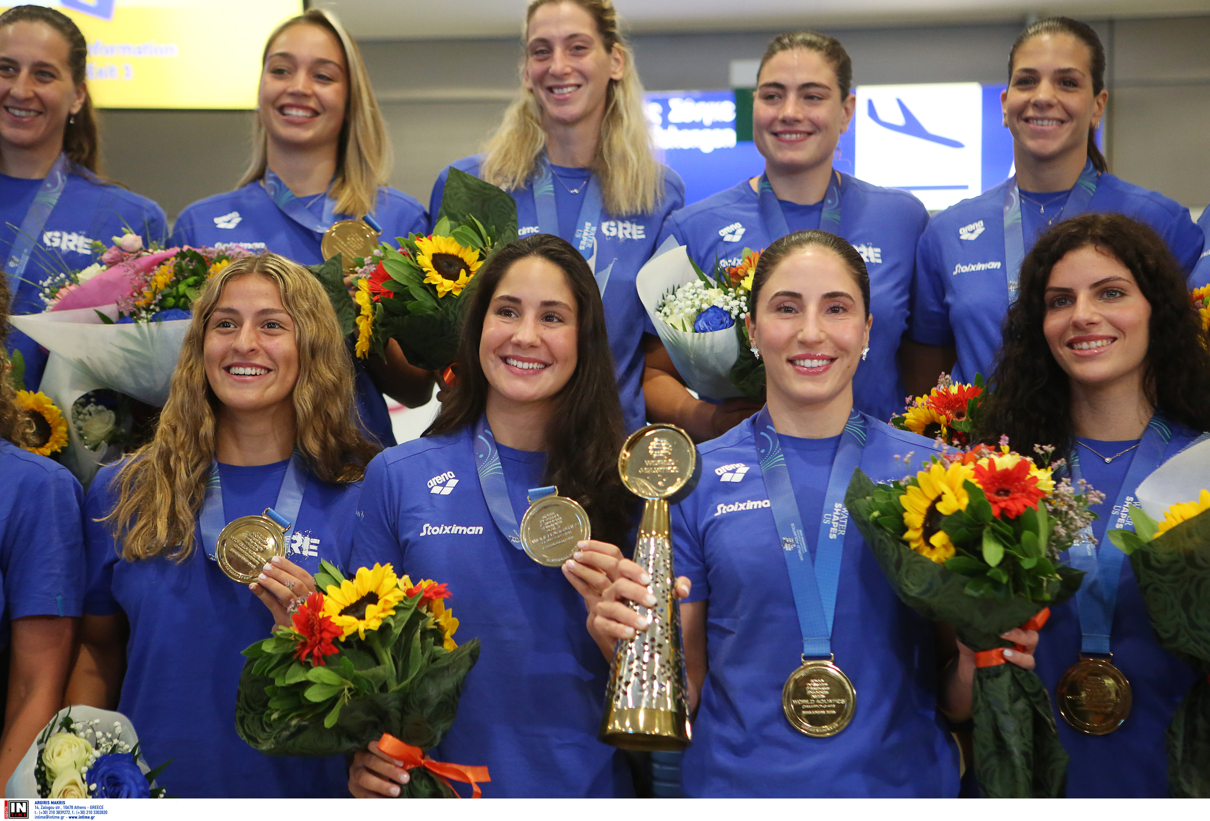 Στην Ελλάδα τα «χρυσά» κορίτσια της Εθνικής πόλο – «Είναι μόνο η αρχή»-4