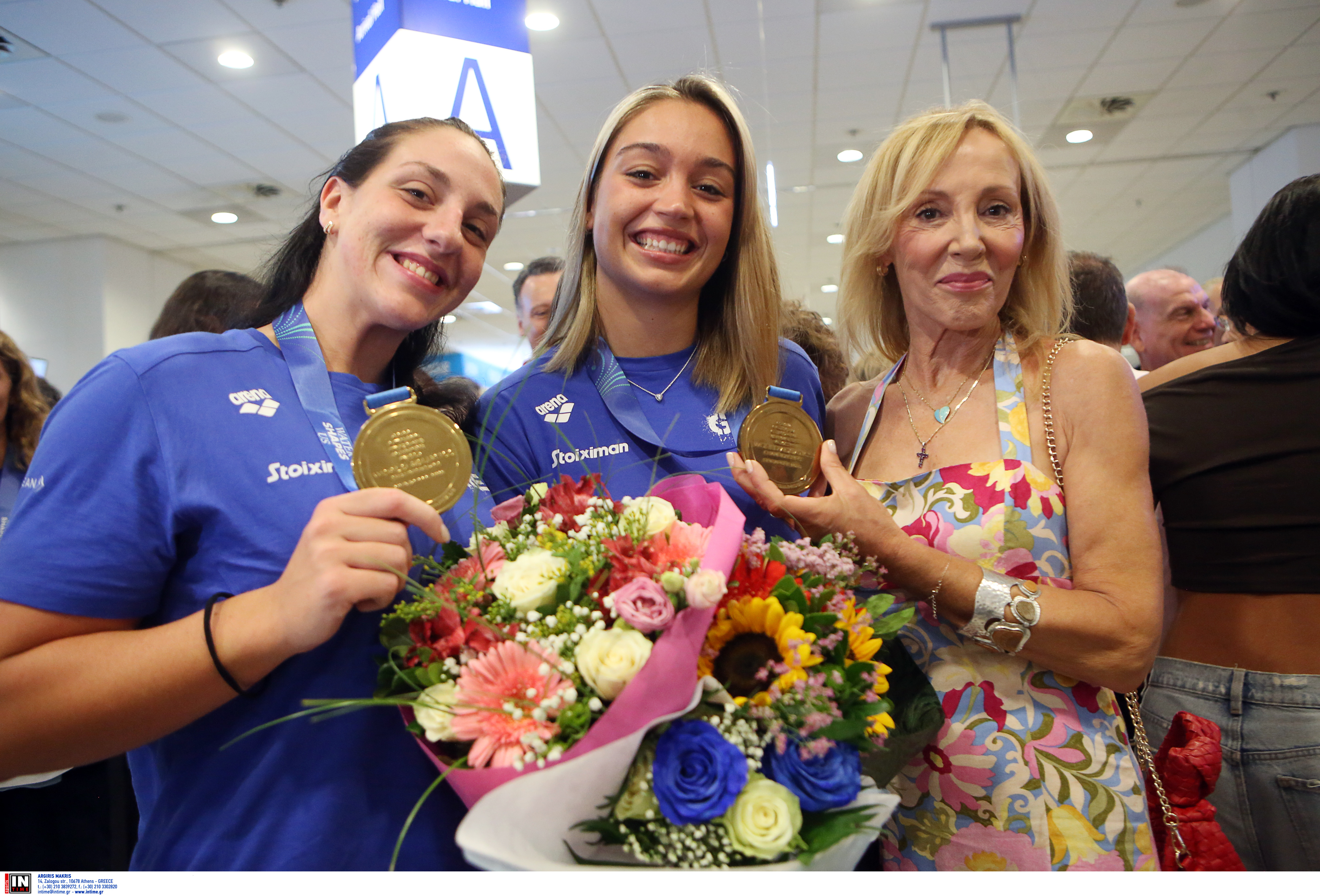 Στην Ελλάδα τα «χρυσά» κορίτσια της Εθνικής πόλο – «Είναι μόνο η αρχή»-3