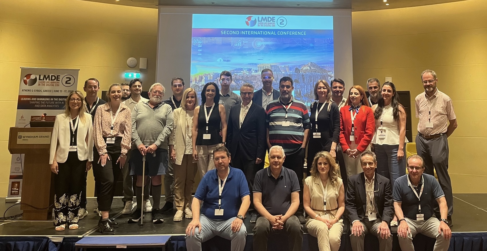Το 2ο διεθνές συνέδριο “Leading and Managing in the Digital Era 2025” (LMDE 2025) ολοκληρώθηκε με μεγάλη επιτυχία σε Αθήνα & Σύρο-1