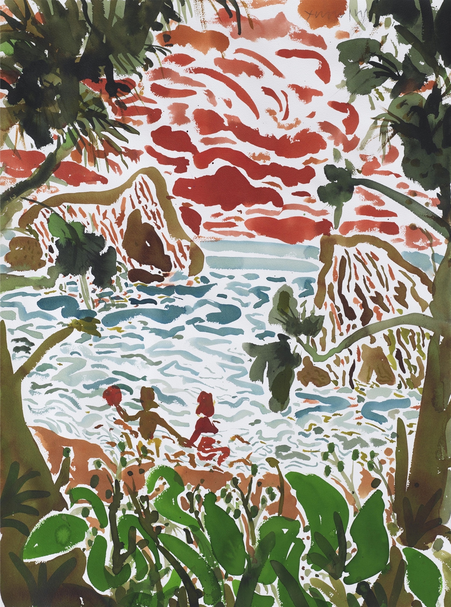 «Νέα τοπία, κολυμβητές και κεραμικά» του Γιώργου Χαδούλη στην Τήνο-3