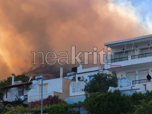 Ολονύχτια μάχη με τις φλόγες στο Λασίθι-3