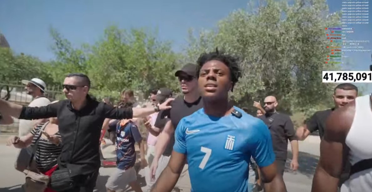 Εκατομμύρια θεατές είδαν τη βόλτα του Γιάννη με τον IShowSpeed στην Αθήνα-1