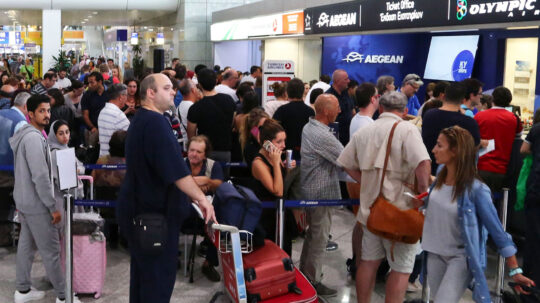 Τουρισμός: Αύξηση επιβατών 5% τον Ιούνιο στο «Ελ. Βενιζέλος»