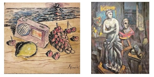 «Μια φέτα καρπούζι, μια φλούδα φεγγάρι»: Ο Παύλος Σάμιος στη Δημοτική Πινακοθήκη Αίγινας-2