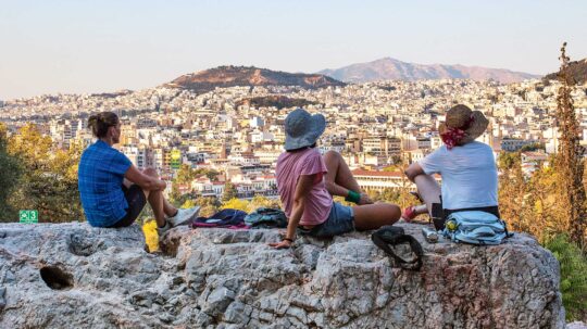 Τουρίστες στην πόλη μας για μια μέρα