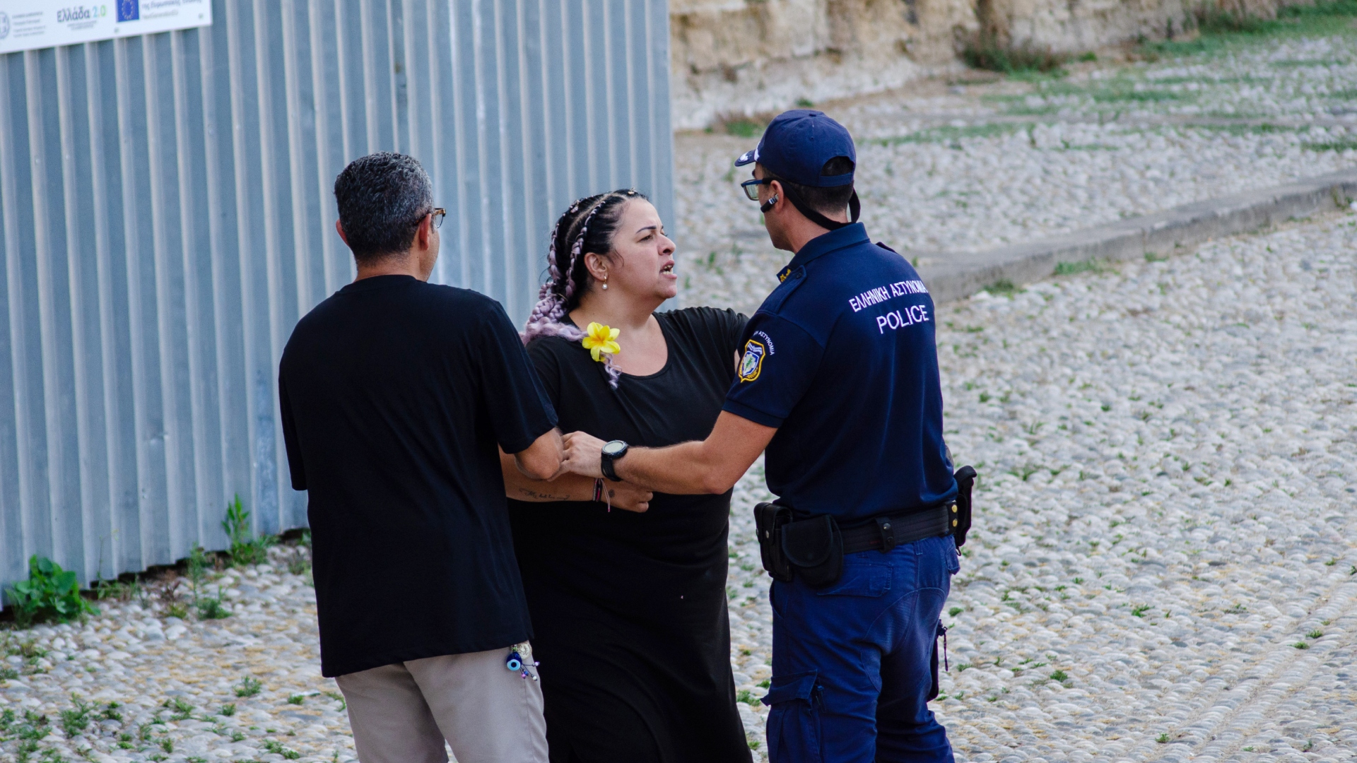 Ρόδος: Ενταση και προσαγωγές για την άφιξη του κρουαζιερόπλοιου με τους Ισραηλινούς τουρίστες [βίντεο]-2