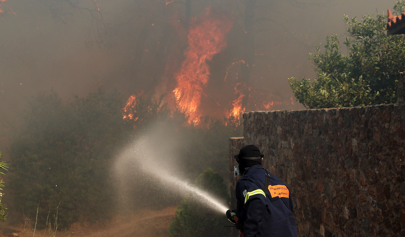 Πύρινος εφιάλτης σε Κερατέα και Ηλεία-6