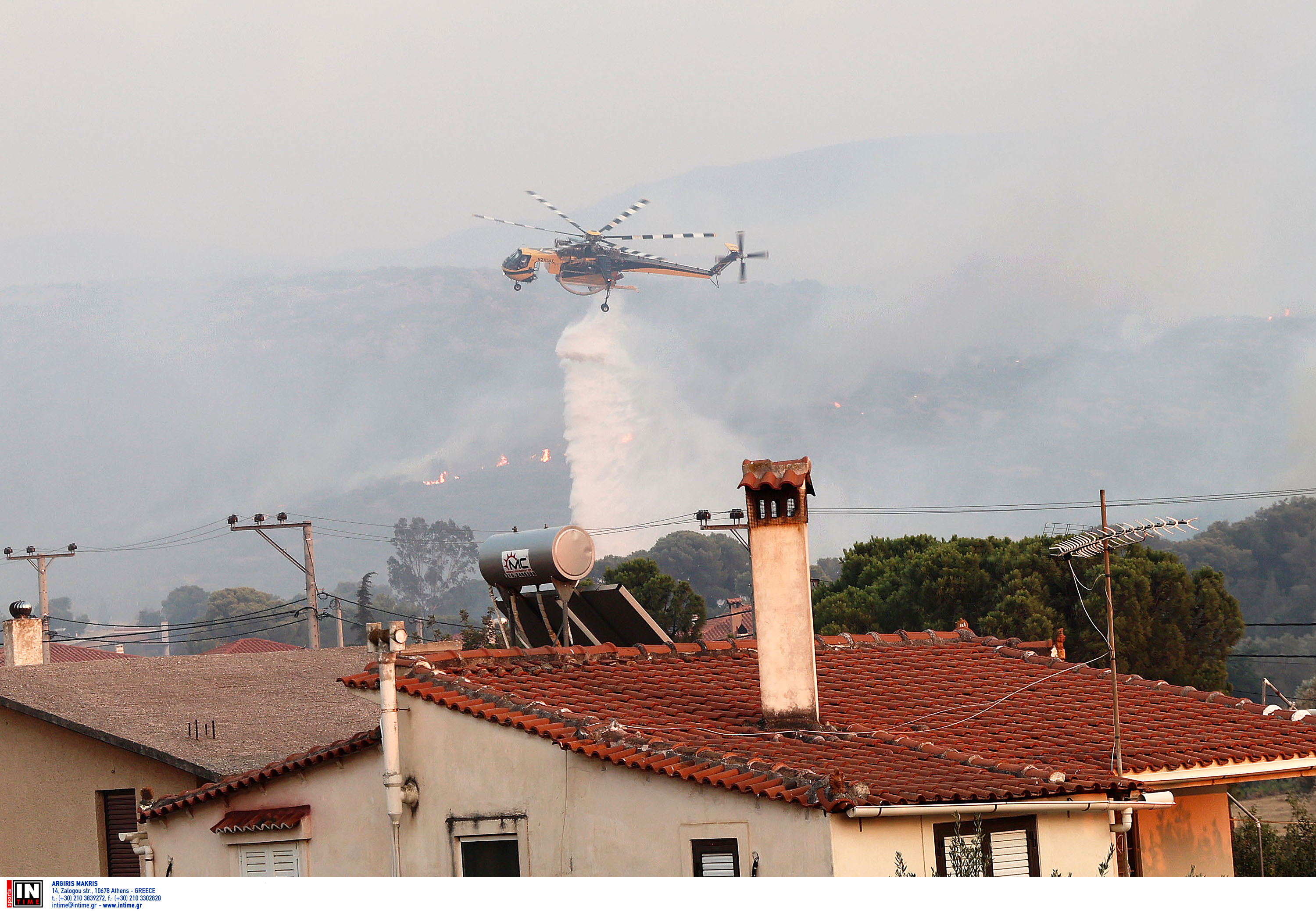 Πύρινος εφιάλτης σε Κερατέα και Ηλεία-7