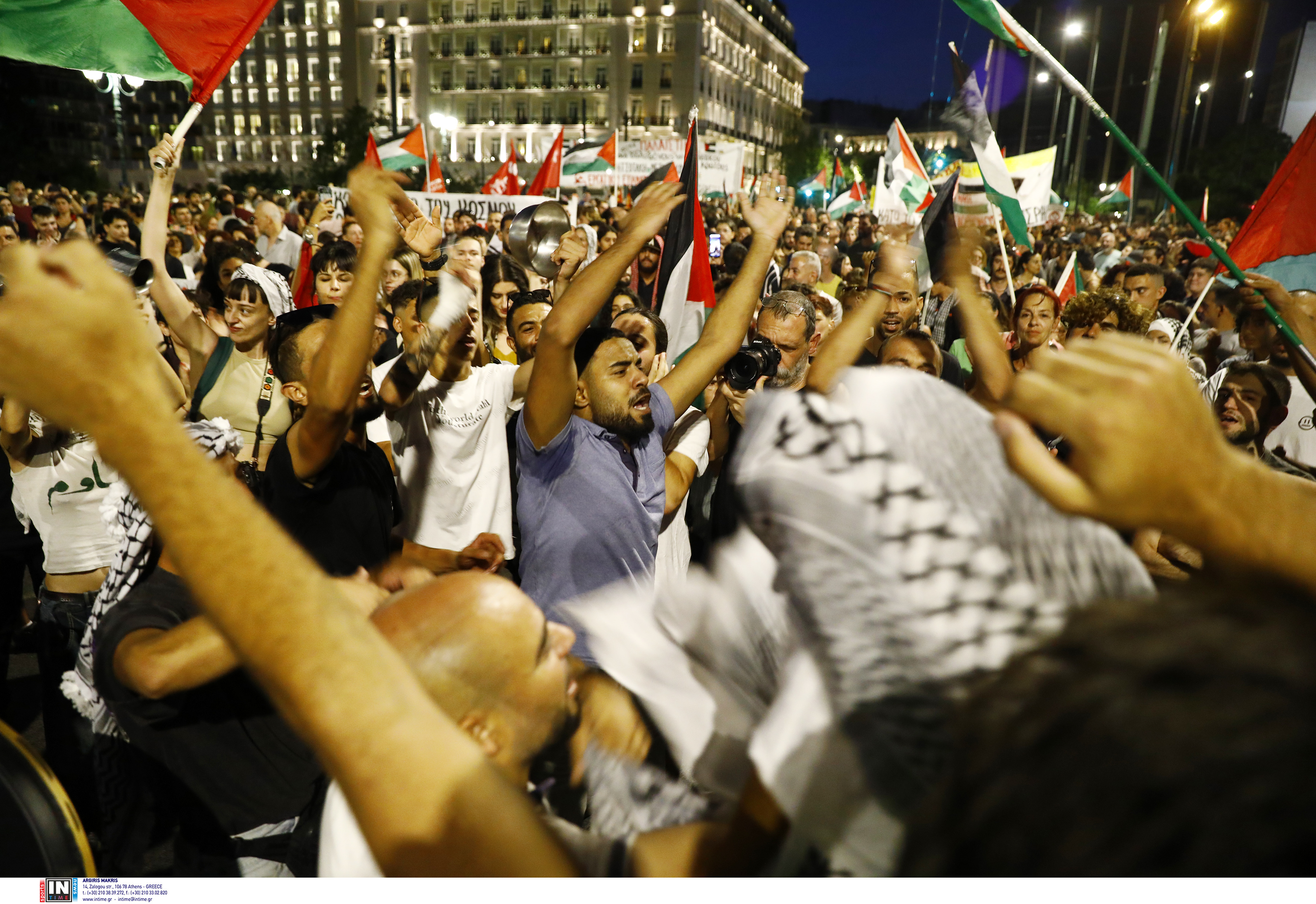 Συγκεντρώσεις και πορείες αλληλεγγύης για την Παλαιστίνη-1