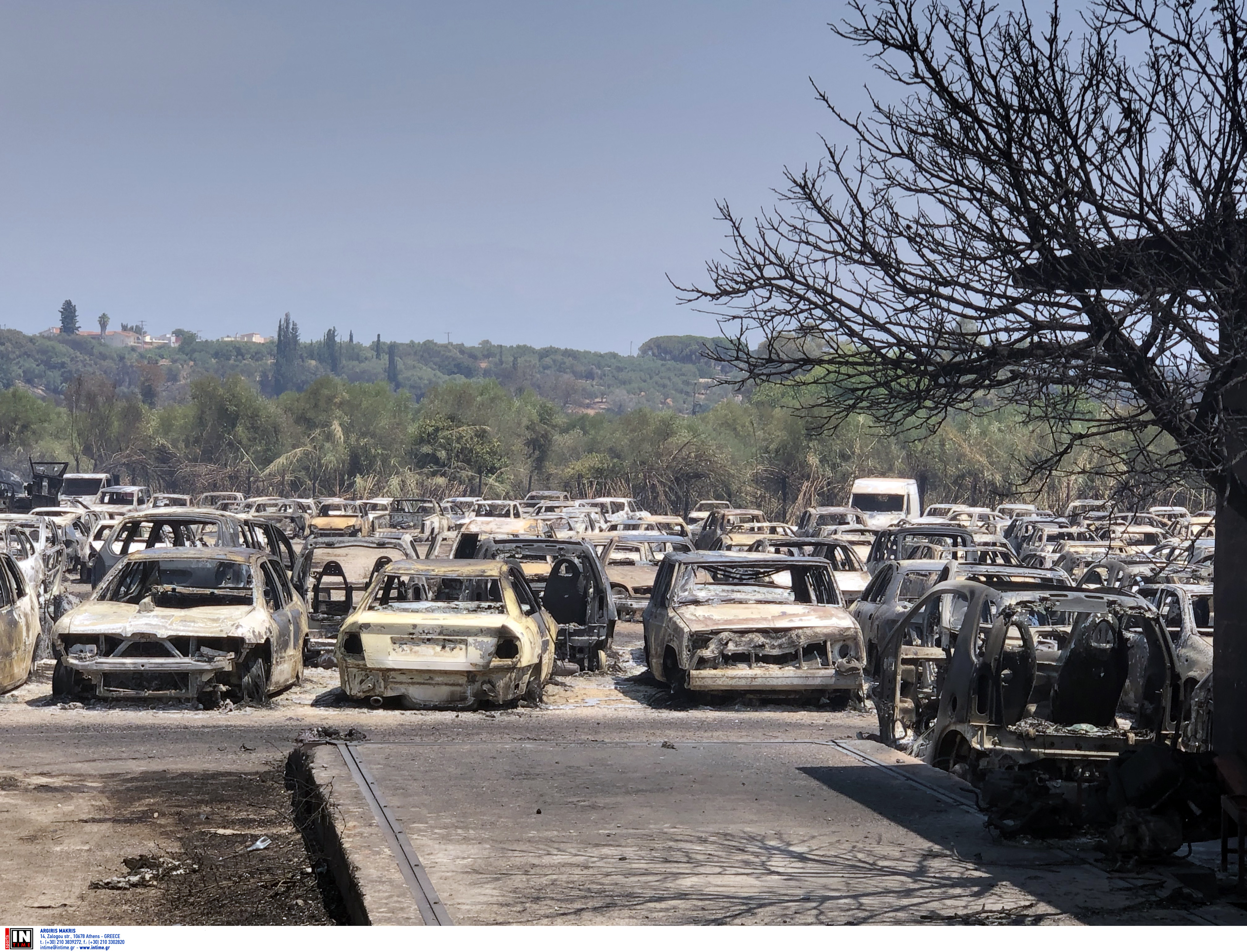 Φωτιά στην Πάτρα: Παρανάλωμα του πυρός εκατοντάδες αυτοκίνητα στο τελωνείο της πόλης-2