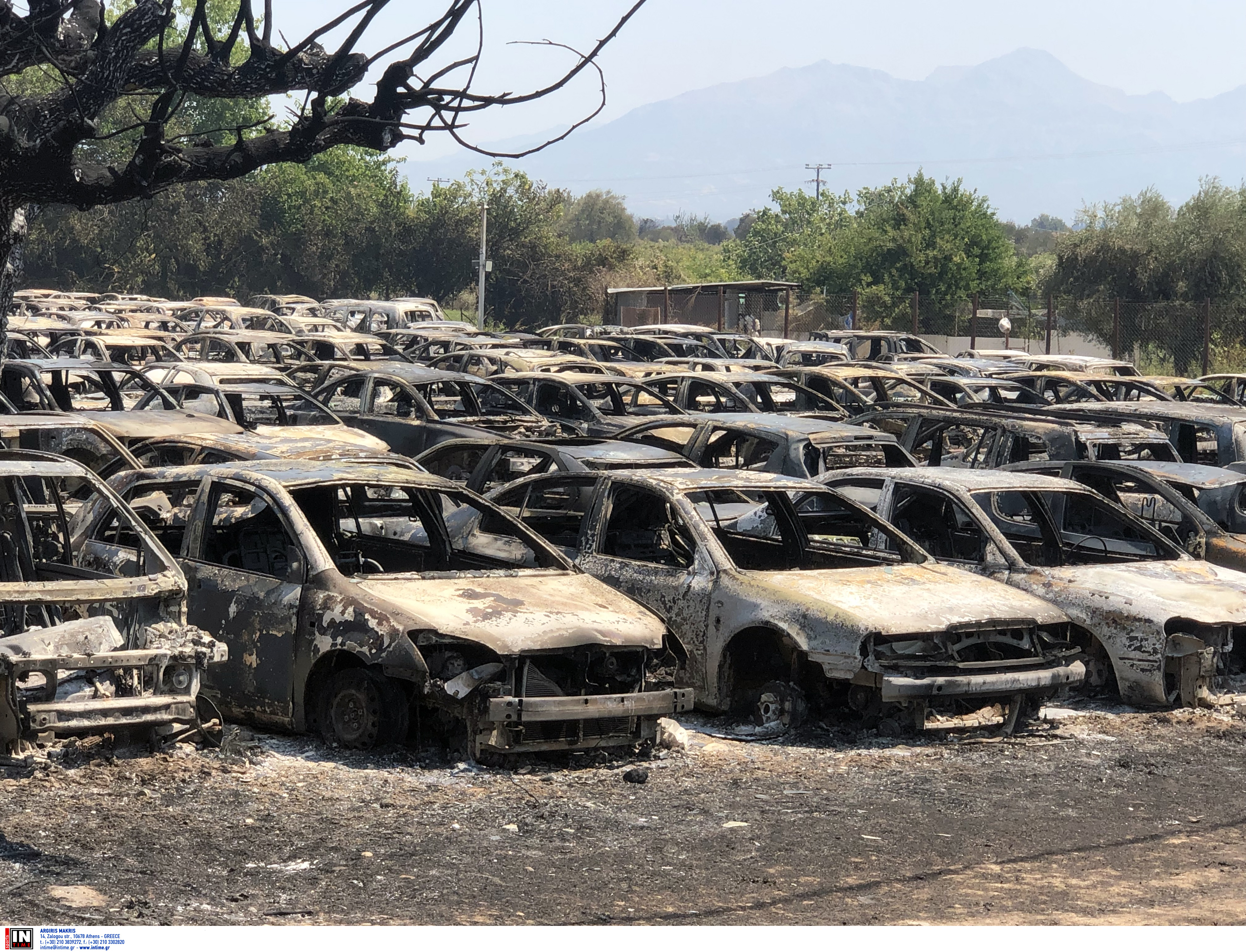 Φωτιά στην Πάτρα: Παρανάλωμα του πυρός εκατοντάδες αυτοκίνητα στο τελωνείο της πόλης-3