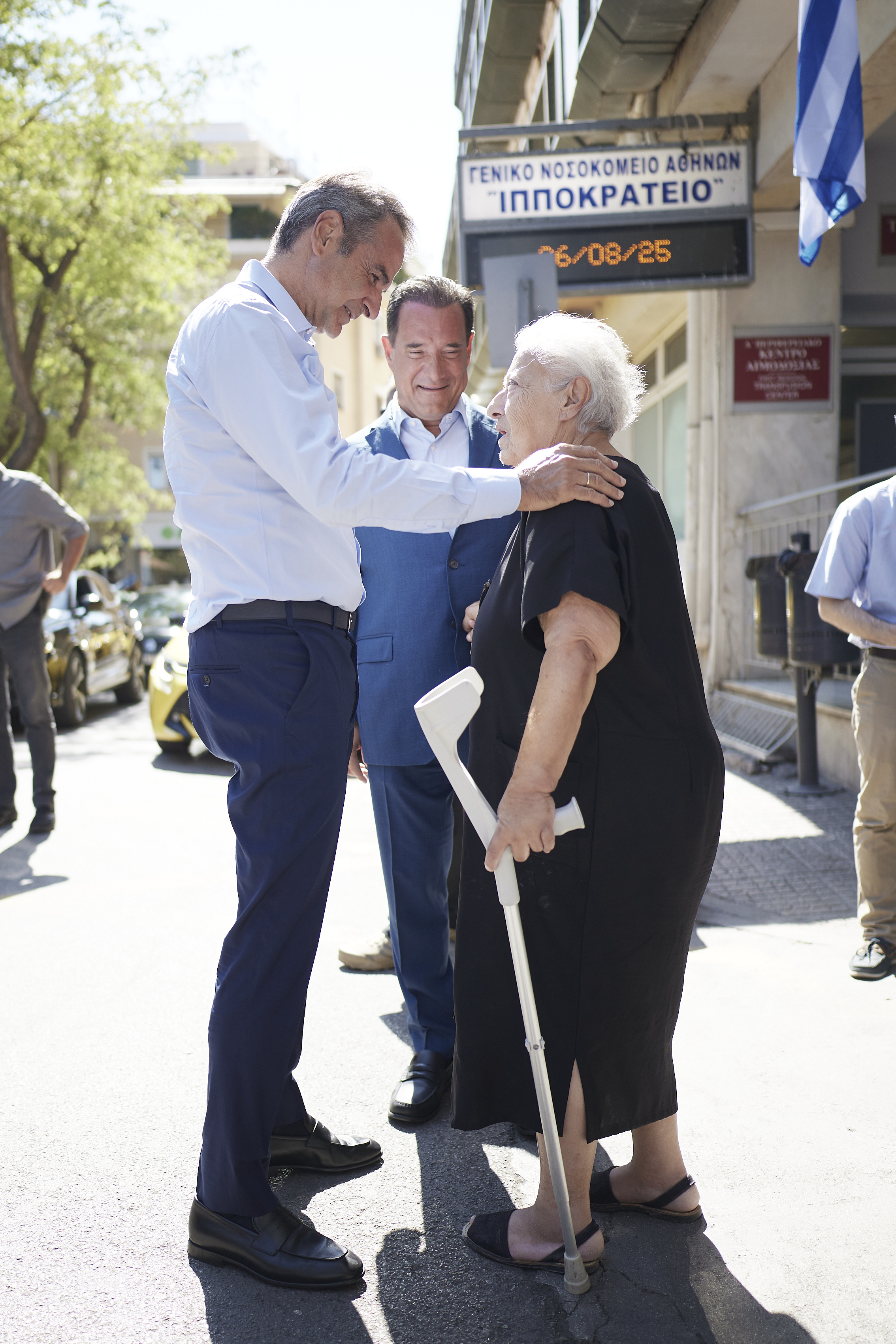 Το «Ιπποκράτειο» επισκέφθηκε ο Κυρ. Μητσοτάκης – Επιθεώρησε τα έργα αναβάθμισης του ΤΕΠ-3