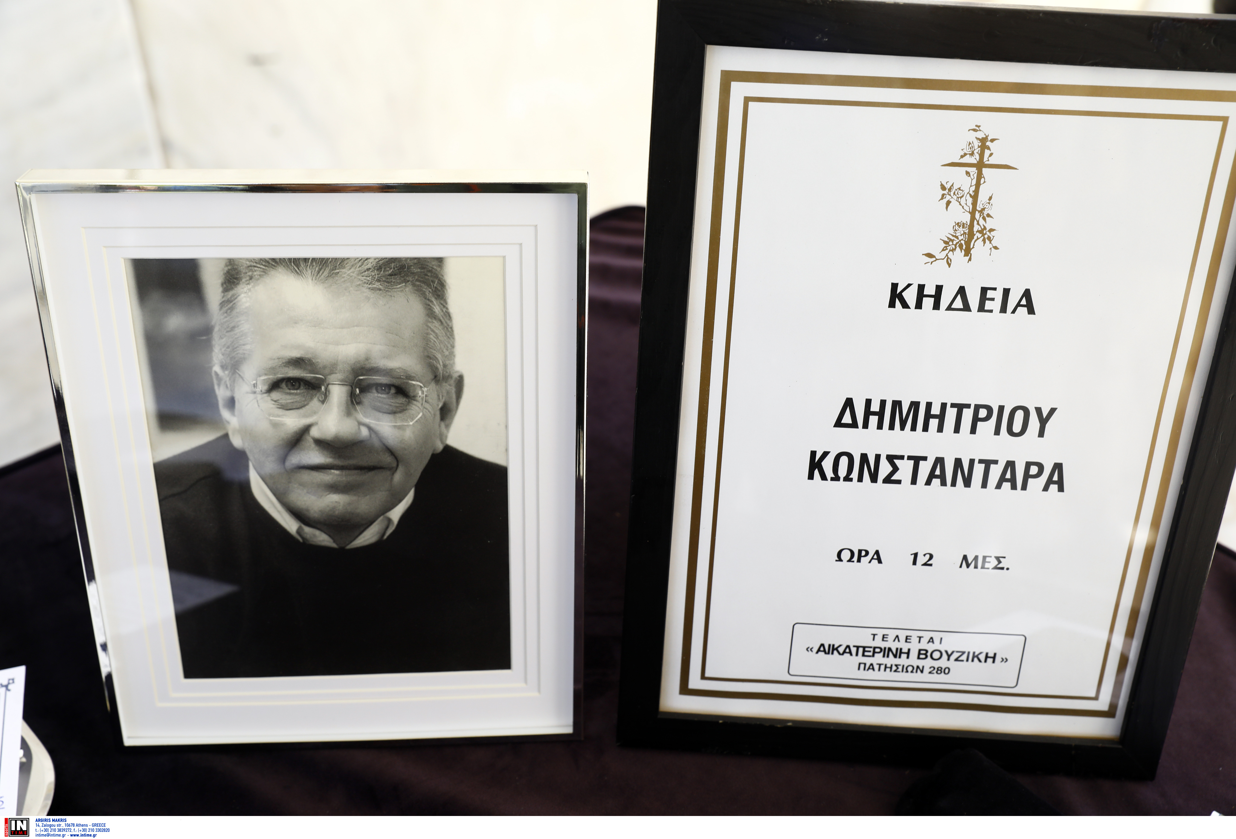 Δημήτρης Κωνσταντάρας: Το τελευταίο «αντίο» στον δημοσιογράφο-2