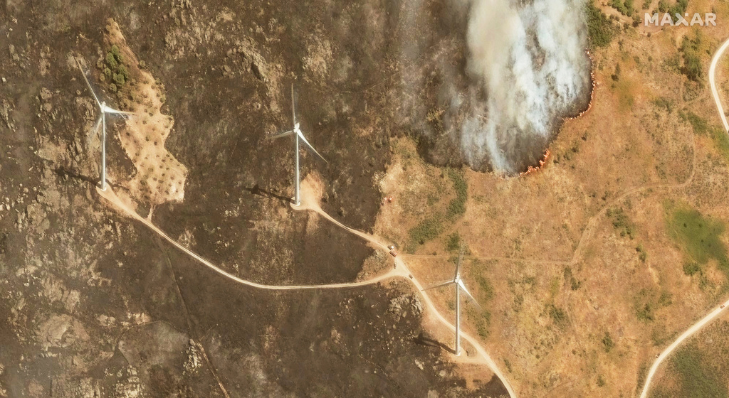 Καύσωνας και πυρκαγιές πλήττουν σοβαρά την Ευρώπη-2