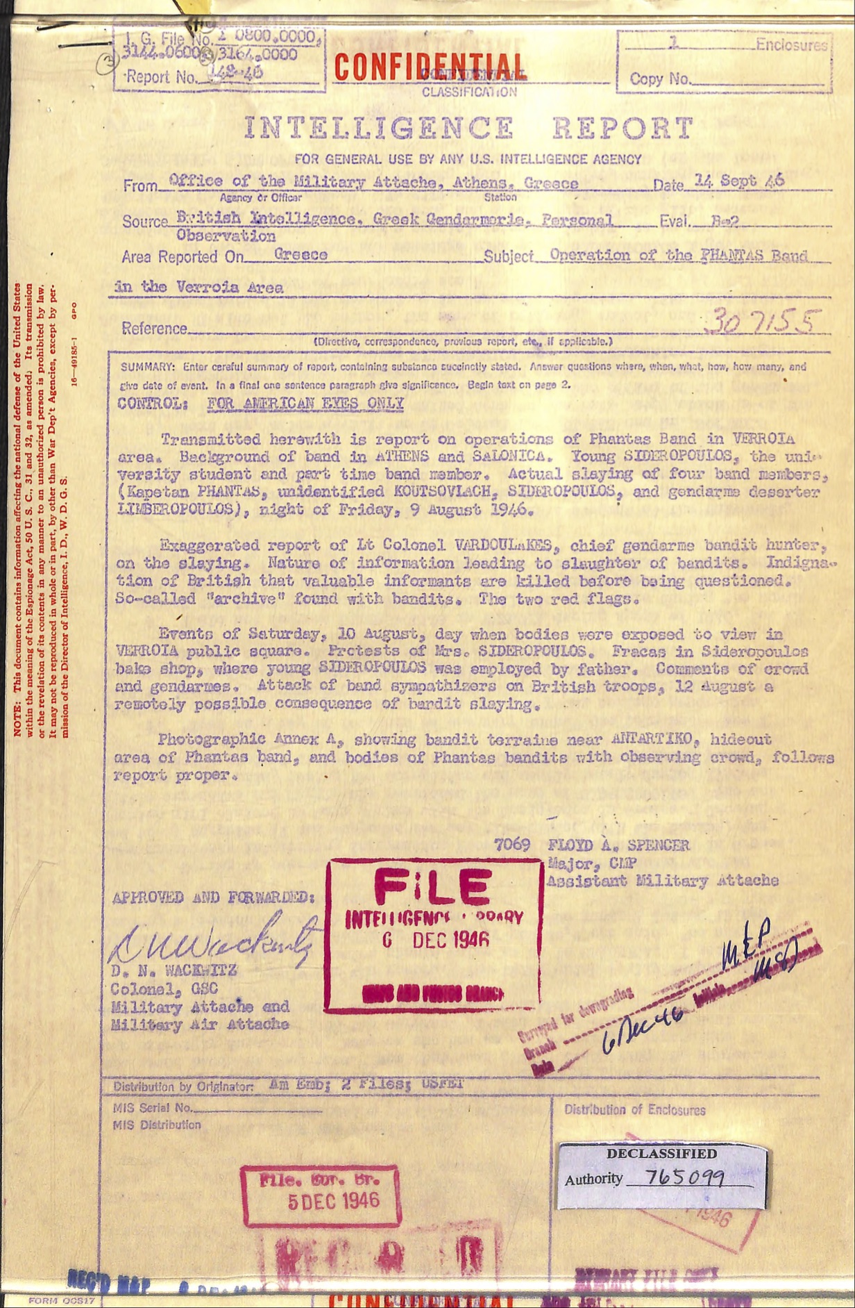 Κιβωτός ιστορίας για την Ελλάδα του ’40-1