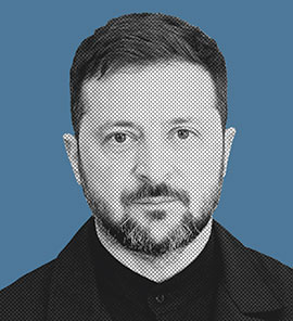 Βολοντίμιρ Ζελένσκι: Γύψοι-1