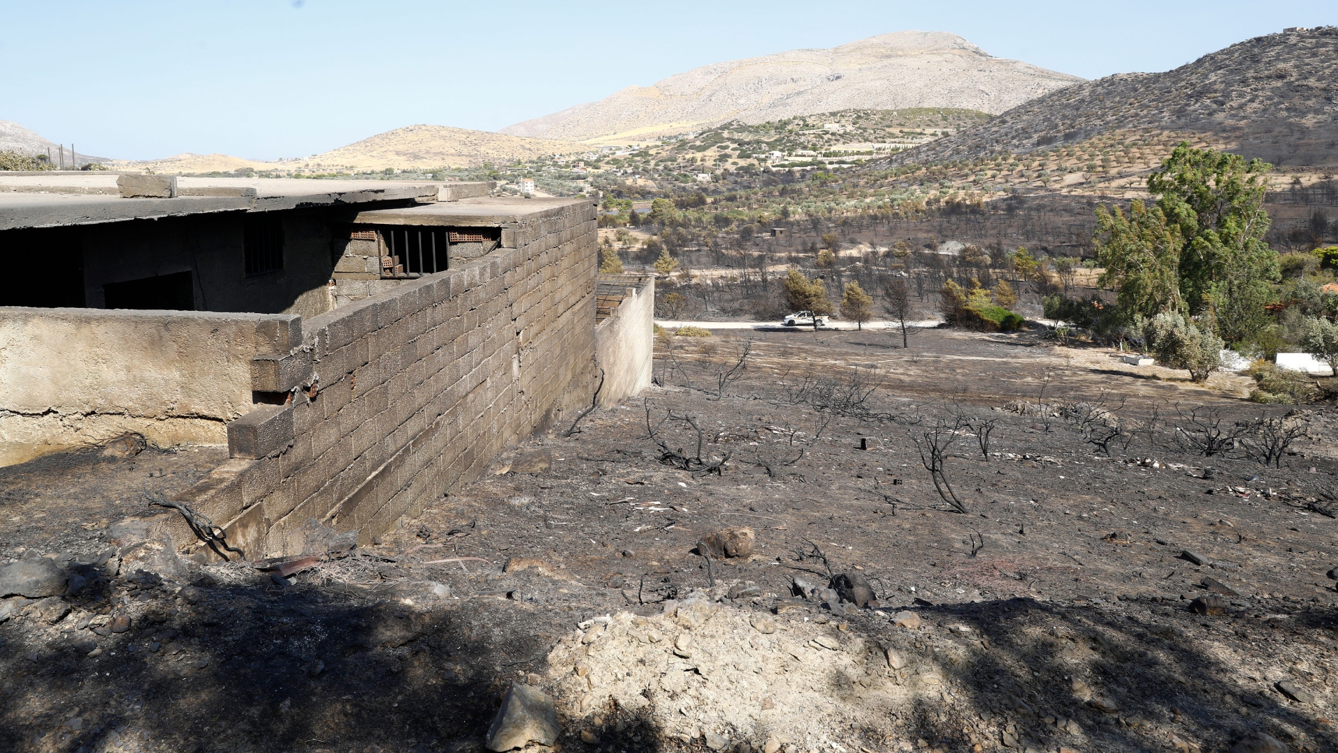 Φωτιά στην Ανατολική Αττική: Στάχτη χιλιάδες στρέμματα – Μάχη με τις αναζωπυρώσεις-5