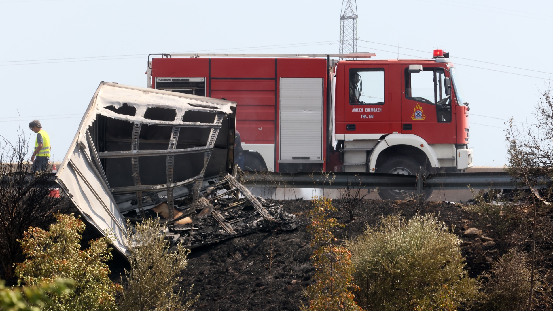 Εγνατία Οδός – Ξάνθη: Τρεις νεκροί έπειτα από σύγκρουση φορτηγού με δύο Ι.Χ.-1