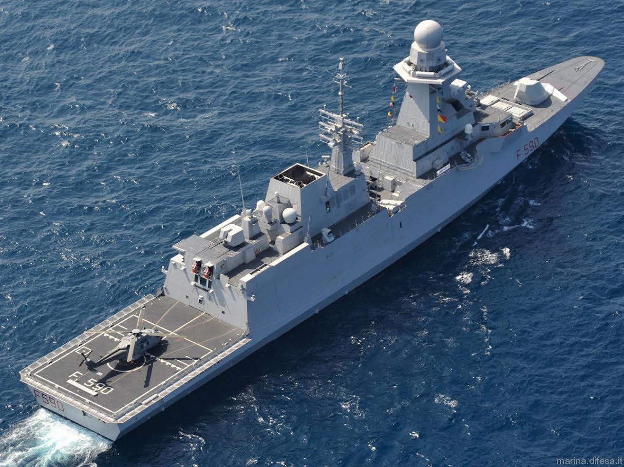 Αυτοψία στις ιταλικές FREMM – Τι είδαν τα στελέχη του Π.Ν.-1